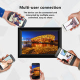 P100 WiFi Digital Picture Frame 10.1inch 16GB Smart Electronics Photo Frame APP Control Send Photos Push Video Touch Screen