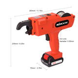 12V Automatic Rebar Binding Machine 8-34MM Rebar Tier Cordless Rechargeable Battery Tying Binding Machine Power Tools