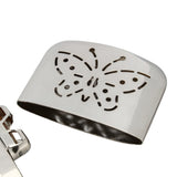 Portable Butterfly Fuel Hand Warmer Reusable Platinum Standard Pocket Handy Zinc Alloy Hand Warmers Head For Hunting Outdoor