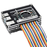 Home Dust Resistant Acrylic Case Heat Dissipation Durable Easy Install Heatsinks Computer Protective 9 Layer  4