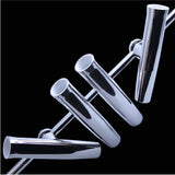 Boat Accessories Polished Fishing Rod Holder Stainless Steel Yacht Fishing Accessary Adjustable For 26MM-32MM