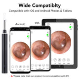 3.9mm Smart Wireless WIFI Visual Ear Pick 3 million HD Endoscope Otoscope LED Ear Wax Removal Tool Ear Scope Oral Inspection