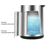 2.5L Airpot Coffee Dispenser With Pump 24Hour Thermal Insulated Hot Beverage Dispenser For Coffee, Any Liquid Or Drink