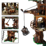 New Star 05047 Wars Compatible Lepining 10236 Ewok Village Wars Set Building Block Bricks Kids Toys Christmas Gifts