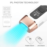 Painless Professional Photoepilator 4 In 1 600000 Flashes Icecool IPL Epilator Female Face Whole Body Laser Hair Remover