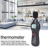 Mini Noise Tester Measuring Instrument High Accuracy 30-130dB dB Meter Digital Audio Sound Level Detector Meter Decibel Monitor
