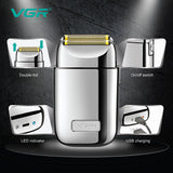VGR washable electric shaver for men rechargeable beard electric razor bald head shaving machine wet&amp;dry lithium battery