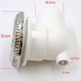 Bathroom hardware accessories stainless steel water suctions 1.5 inch spa tub spider shape Massage tub water suctions