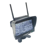 7 inch FPV 8CH IPS High-definition Bright Monitor 1024*600 Resolution For RC Drone Airplane Long Range With Antennas Quadcopter