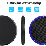 10 Inch Drum Practice Pad Silent Drum Training Pad Carbon Fiber Dumb Drum Percussion Training Tool for Professionals Beginner