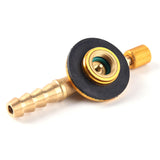 1Pc Gas Stove Switching Stainless Steel Outdoor Camping Charging Inflatable Valve Adapter 7.8cm Camping gas stove Adapter