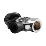 2X New 300Bar 4500Psi DIN To Yoke Regulator Adapter Scuba Diving Tank High Pressure Filling Valve Din Station With Cap