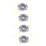 3X Alloy Head Metal Trimmer Head ,Brush Cutter Replacement Parts Bump Feed Head For Brush Cutter Grass Trimmer