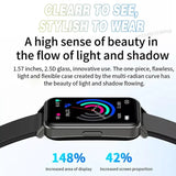 Sports Smart Watch ZX28 Bracelet Men Women 1.57inch Fitness Tracker Ladies Smartwatch Wristband for Android Ios