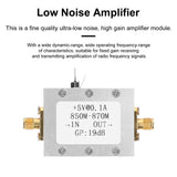 Low Noise 19dB High Gain Radio-Frequency Signal  Amplifier Ham Radio Module with 850-870MHz Working Frequency