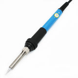 Soldering Iron EU US Plug 110V 220V 60W Thermostatic Electric Mini Solder Iron Station With 6pcs Soldering Tip Solder Wire Rosin