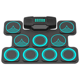 Electronic Drum Sets, 9 Drum Pads, Beginner Practice, MIDI Drum Pad for Playing Games, Electronic Drum Kits