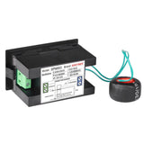 LCD Digital Panel Wattmeter Energy Power Meter Voltage Voltmeter Current Ammeter Frequency Indicator AC 220V 380V 100A