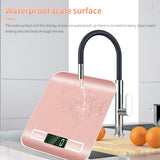 Kitchen Scale Weighing Scale 10Kg 1g Stainless Steel LCD Electronic Scales Precise Food Diet Cooking Balance Measuring 40%Off