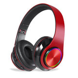 Wireless Bluetooth 5.0 B39 Headphones Foldable Sport Earphone LED Light Music Earphones With Mic Support TF Card Phone Calls