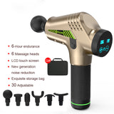 30 Levels Massage Gun Muscle Relaxation Massager Vibration Fascial Gun Fitness Equipment Noise Reduction Design For Male Female