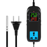 MH-2000 Microcomputer temperature Controller LED Display Socket Breeding Thermostat Thermocouple Thermostat AC 90V~250V 40% off