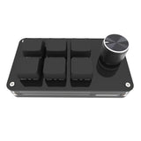 DIY Amusingkeypad Mini Cheery Switch Gaming Programmable Mechanical Keyboard USB Axle Tester Outeum Red Switch