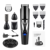 Professional Waterproof 5 In 1 Men Hair Trimmer LCD Display Electric Hair Clipper Dual Charging Hair Cutter Machine+Charge Base