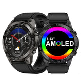 Smart Watch NFC Men Amoled 1.43 Inch Big Screen Bluetooth Call Heart Rate Blood Pressure Fitness Tracke Smartwatch