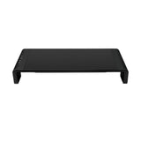 Monitor Stand with 4 USB Ports Adjustable Width, Laptop Desktop Stand, Monitor Stand Riser with Storage Drawer