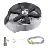 Stainless Steel Glass Rinser, Faucet Glass Rinser For Kitchen Sink, Bottle Washer, Metal Kitchen Sink Glass Rinser