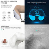 Electric Neck Massage Pillow Memory Foam 3D All-round Support With Heat Deeper Pressing Effectively Soothe Achy Muscles