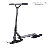 One Pair Winter Snow Scooter Ski Kids Ski Sled Board Accessories Two-wheeled Snow Sports Replacement Parts Quick Installation