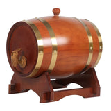 Oak Barrel, 1.5 L / 3 L Oak Storage Barrel Built-In Foil Liner To Store Your Own Whiskey, Beer, Wine, Bourbon, Brandy