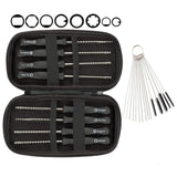 Promotion! (Pack of 8) Carburetor Adjustment Tool Screwdriver + Carburetor Cleaning Kit + Carrying Case for Common 2 Cycle Small