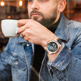 MV58 Smart Watch Men's Luxury Bluetooth Call Heart Rate Blood Pressure Body Temperature Sports SmartWatch