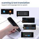 X5 PRO Scanning Voice Photo Translator Smart Instant Voice Pen 4.0" Touch Screen Multi Real-Time Language 112 Support Offline
