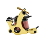 1PCS Cheap-Tattoo-Machines Handmade maquiagem Tattoo Machines Gun 10 Wrap Coils Cast Iron Machine For Liner And Shader caneta