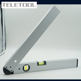 250/400MM 0-225 Degree Digital Angle Ruler Detector Aluminum Alloy Electronic Protractor Level Measuring Gauge Meter Inclinomete