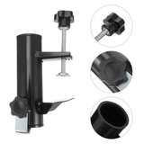 1pc Outdoor Parasol Fixed Clip Sturdy Portable Umbrella Support for Courtyard Beach