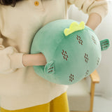 25x25cm Cute Cartoon Dinosaur Hand Warmer Covering Pillow Lying Down Pillow Winter Thickening Warm Supplies Stove Hand Warmers