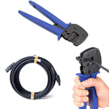 Multifunctional Solar Crimping Tool 270mm Solar Panel PV Cable New Blue
