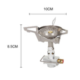 APG Outdoor Anti-scald Portable Gas Stoves Mini Camping Foldable Cooking Stove Travel Picnic Survival BBQ Gas Furnace Combustor