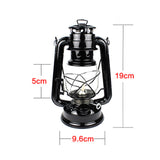 Retro Outdoor Camping Kerosene Lamp Oil Light Lantern Mediterranean Style Decor Multifunction Iron Structure lampiao querosene