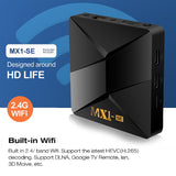 MX1-SE TV Box RK3228A Android 9.0 Network PLAYer 1GB+8GB 2.4G wifi Quad Core 4K HD TV Media PLAYer(EU Plug)