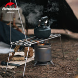 Naturehike Ultralight 200g Portable Camping Stove Outdoor Hiking Picnic BBQ Titanium Firewood Stove Cookware Picnic Equipment
