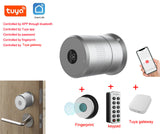 Home Smart Tuya Bluetooth US Deadbolt Lock M510 Fingerprint Keypad Airbnk Tuya APP