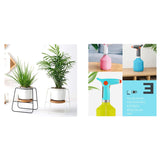 6.30 Inch Modern Plants And Planters Garden Ceramic Round Bowl Large Planter With Electric Spray Bottle Watering Tool