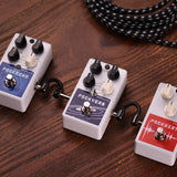 POCKVERB Reverb &amp; Delay Guitar Effect Pedal 7 Reverb Effects + 7 Delay Effects With Tap Tempo Function Full Metal Shell