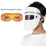 3 Colors LED Light Therapy Face Mask Anti Wrinkle Firming Skin Rejuvenation Beauty Mask